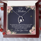 To My Mother - Gift for Mother - Forever Love Necklace