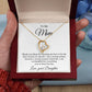 TO MY BEAUTIFUL MOM - HAPPY MOTHER'S DAY - FOREVER LOVE NECKLACE