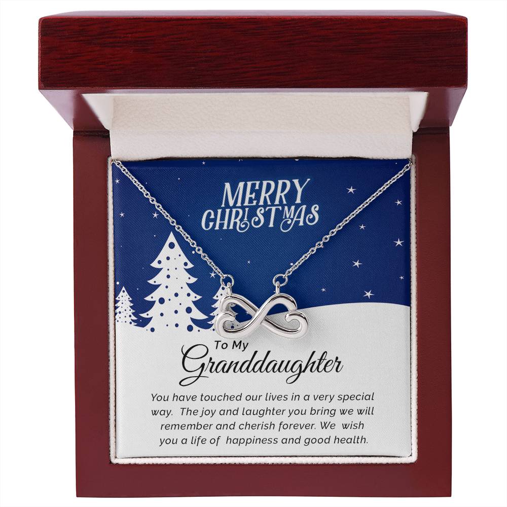 Granddaughter - Cherish - Christmas gift - Endless Love Necklace