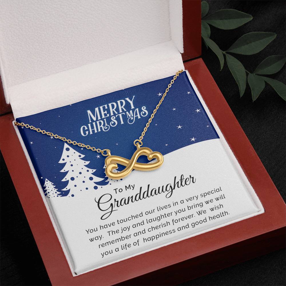 Granddaughter - Cherish - Christmas gift - Endless Love Necklace