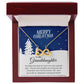 Granddaughter - Cherish - Christmas gift - Endless Love Necklace