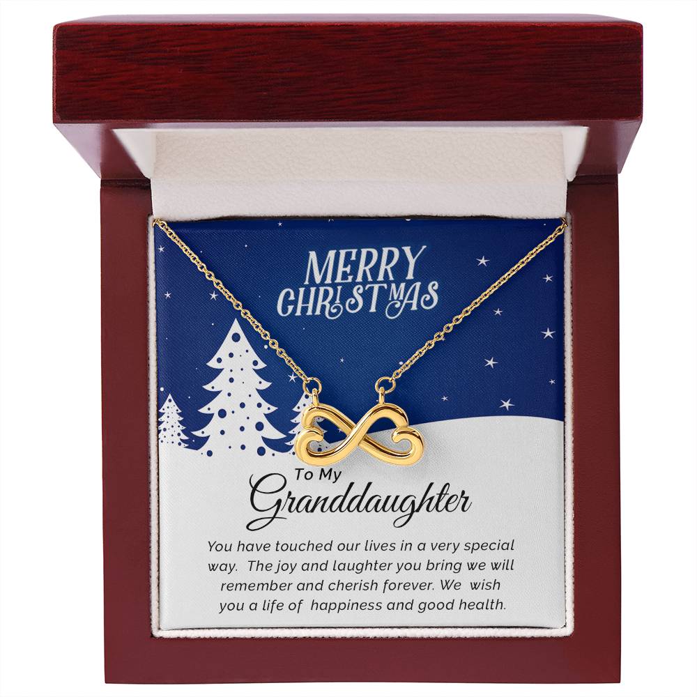 Granddaughter - Cherish - Christmas gift - Endless Love Necklace