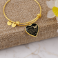 To my Granddaughter -  Luxury Heart Bangle