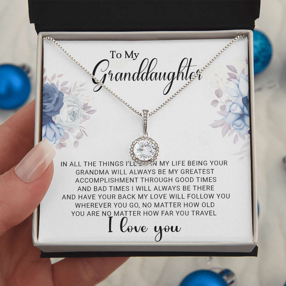 To My Granddaughter - Eternal Hope Necklace