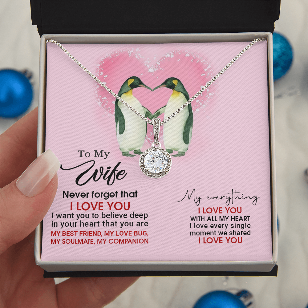 To My Wife - Gift for Wife - Eternal Hope Necklace