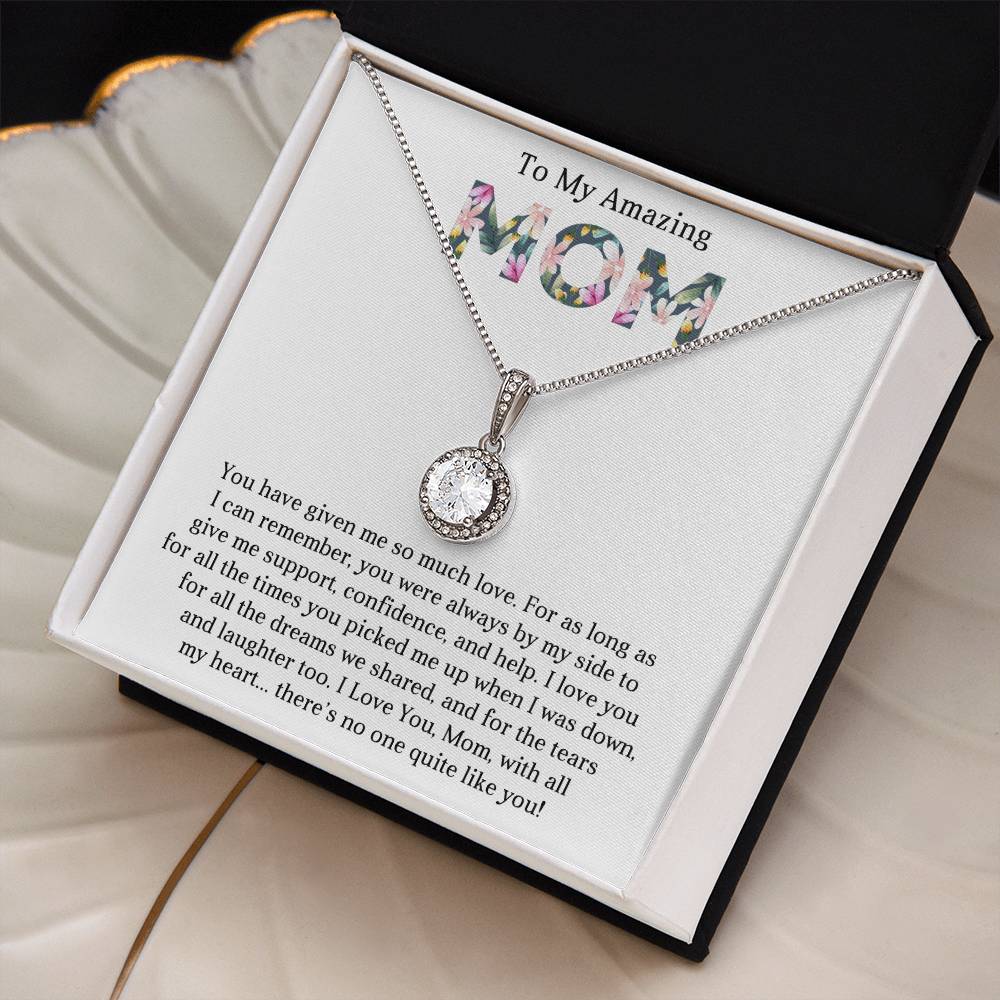 TO MY AMAZING MOM - MOTHER'S DAY BEST GIFT FOR MOM - ETERNAL HOPE NECKLACE