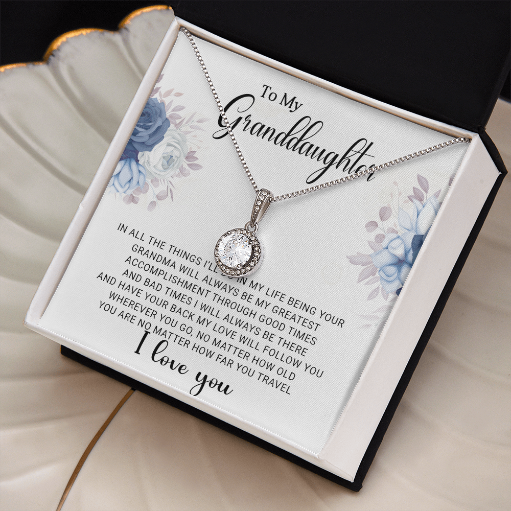 To My Granddaughter - Eternal Hope Necklace