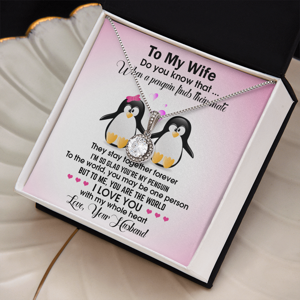 To My Wife - Gift for Wife - Eternal Hope Necklace