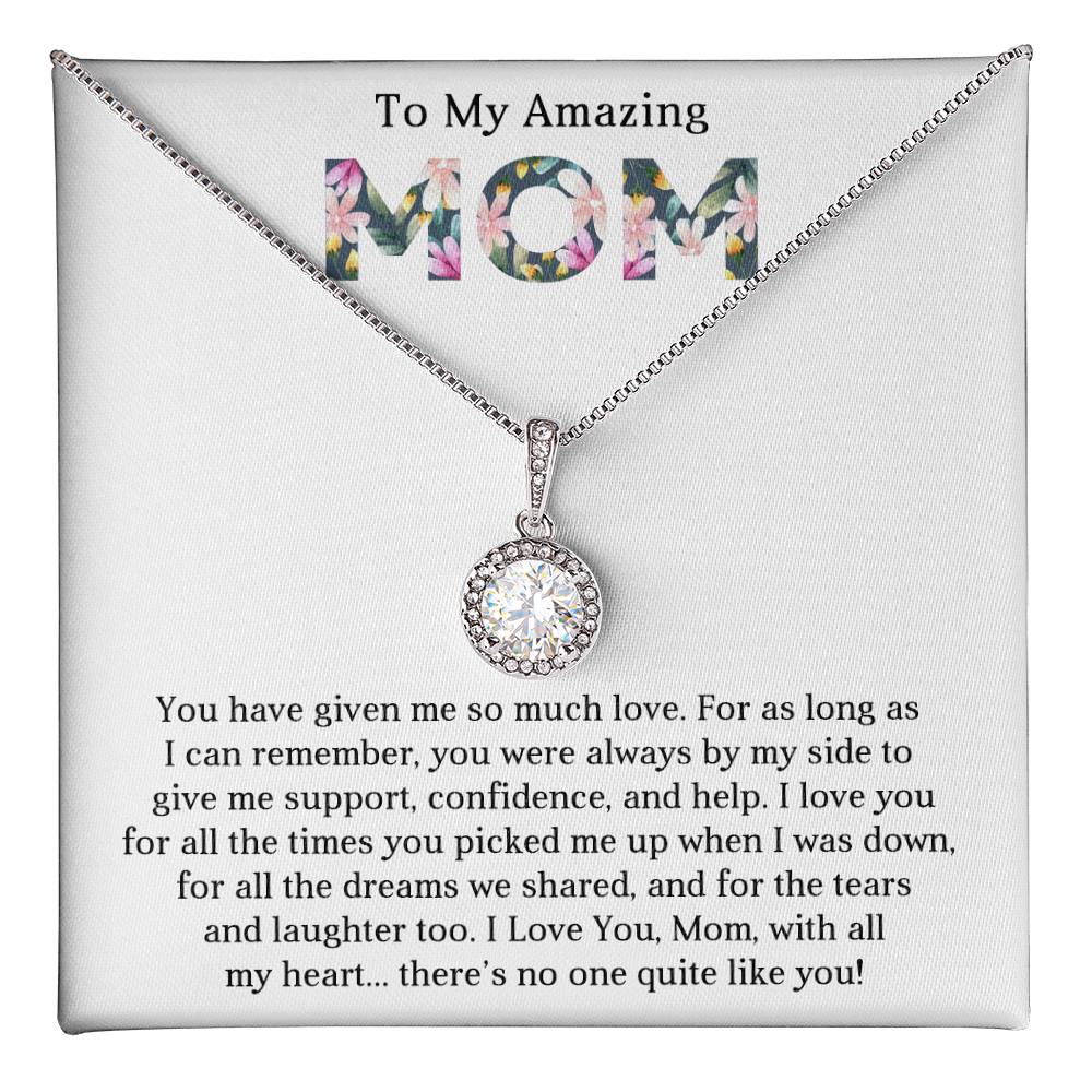 TO MY AMAZING MOM - MOTHER'S DAY BEST GIFT FOR MOM - ETERNAL HOPE NECKLACE