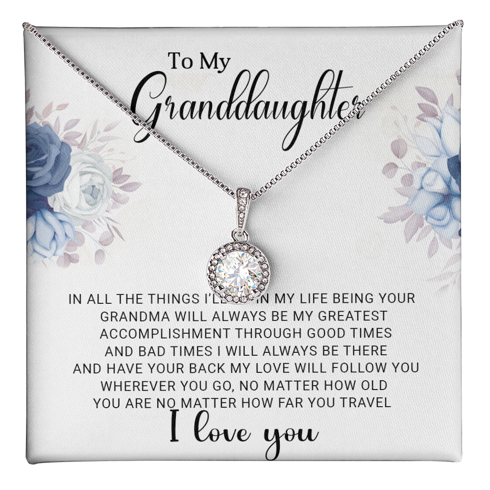 To My Granddaughter - Eternal Hope Necklace