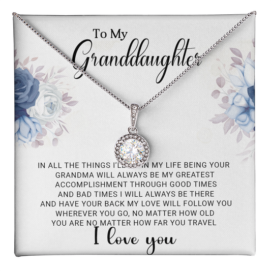 To My Granddaughter - Eternal Hope Necklace