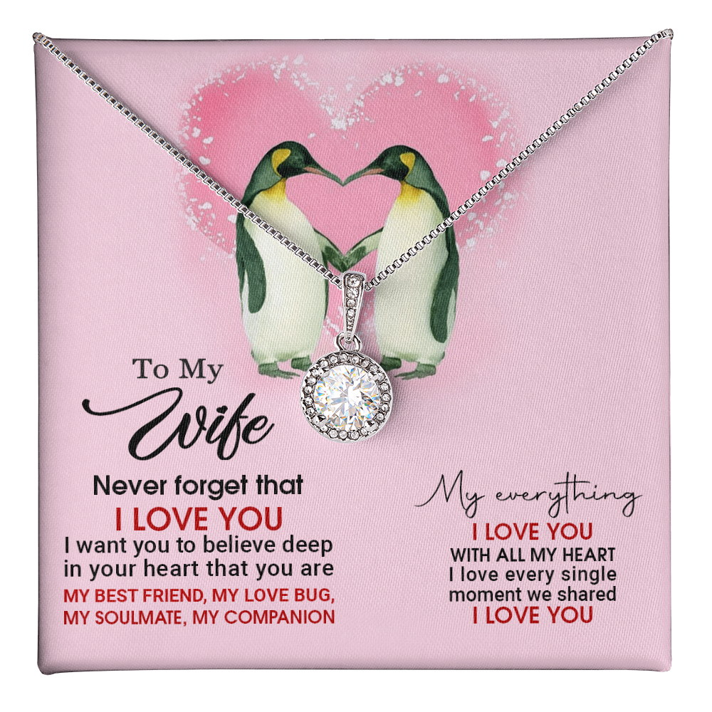 To My Wife - Gift for Wife - Eternal Hope Necklace