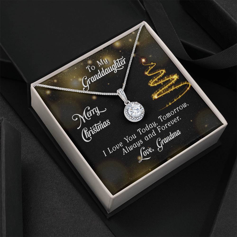 Christmas Gift For Granddaughter - Eternal Hope Necklace