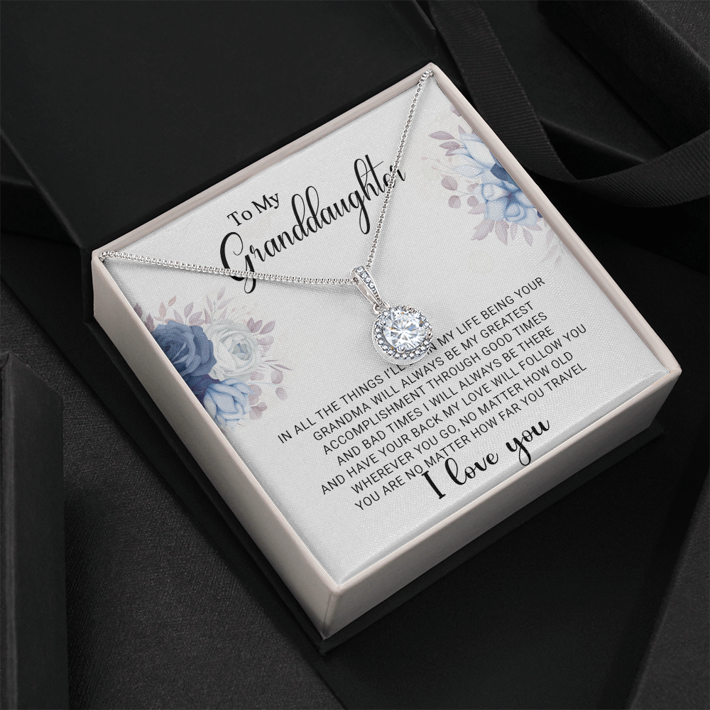 To My Granddaughter - Eternal Hope Necklace