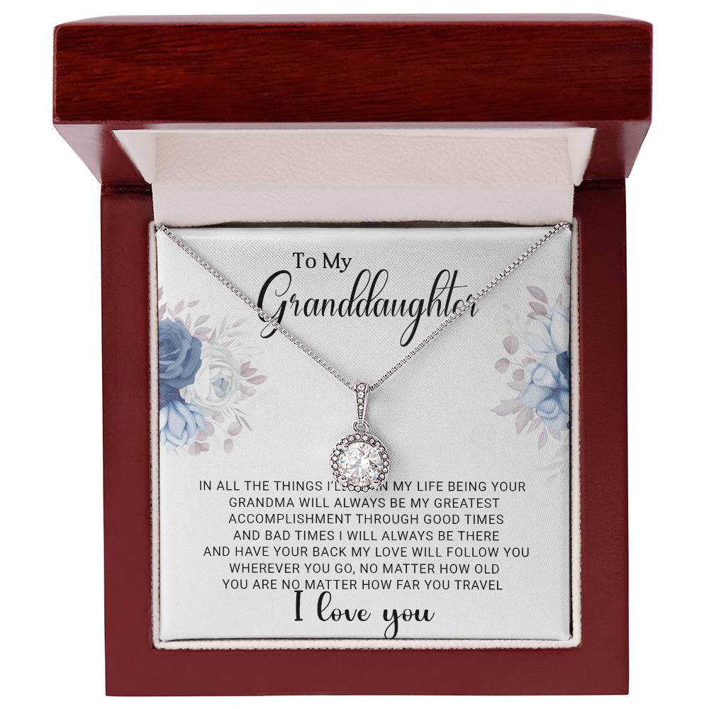 To My Granddaughter - Eternal Hope Necklace