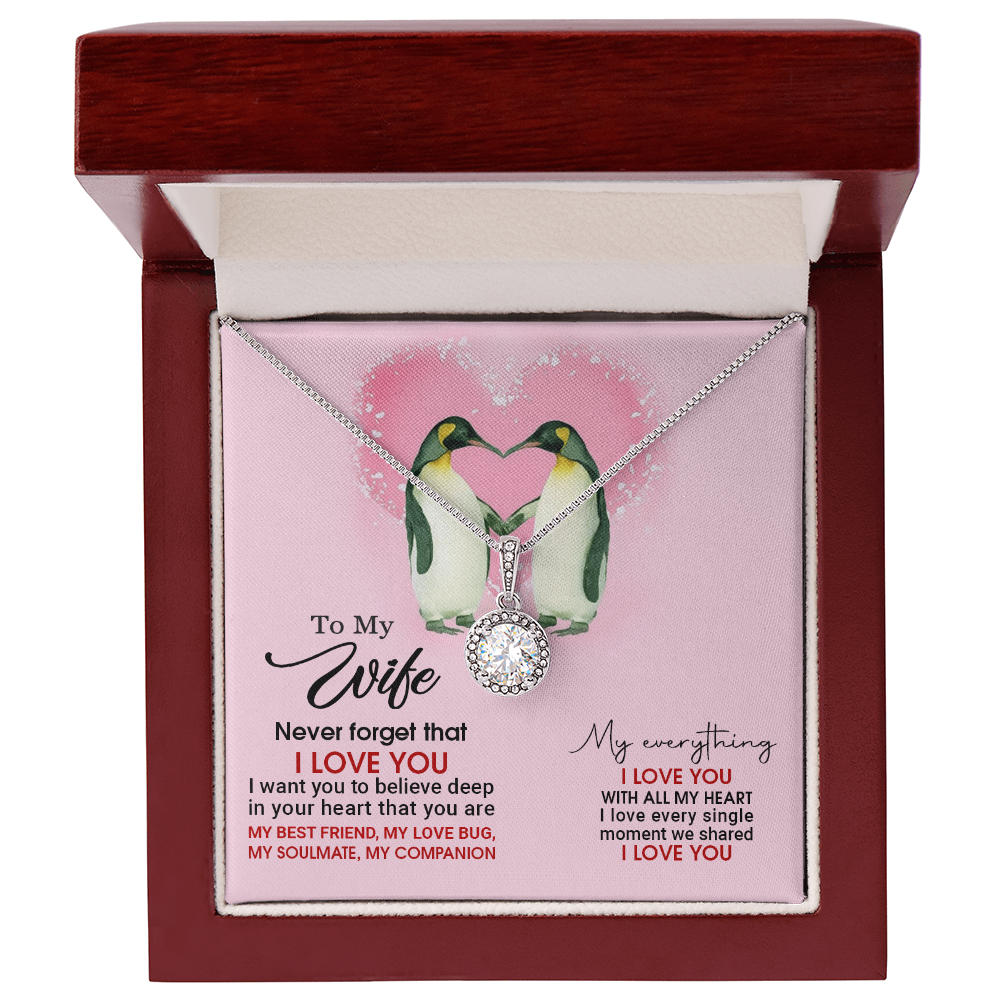 To My Wife - Gift for Wife - Eternal Hope Necklace