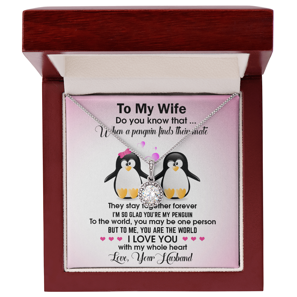 To My Wife - Gift for Wife - Eternal Hope Necklace