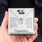 Perfect Graduation Gift - Congratulations - Lucky In Love Necklace