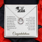 Perfect Graduation Gift - Congratulations - Lucky In Love Necklace