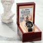 To My Husband - Anniversary Best Gift - Men's Openwork Watch