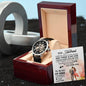 To My Husband - Anniversary Best Gift - Men's Openwork Watch