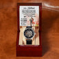 To My Husband - Anniversary Best Gift - Men's Openwork Watch