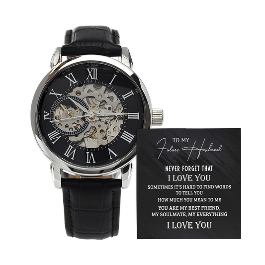 To My Future Husband - Openwork Watch