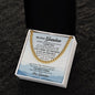 My Dear Grandson - Cuban Link Chain