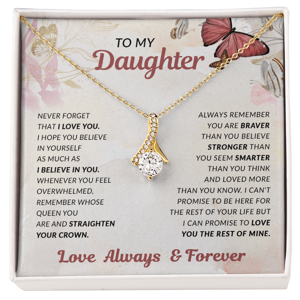 To My Daughter - Alluring Beauty Necklace