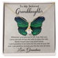 To My Granddaughter - Alluring Beauty Necklace
