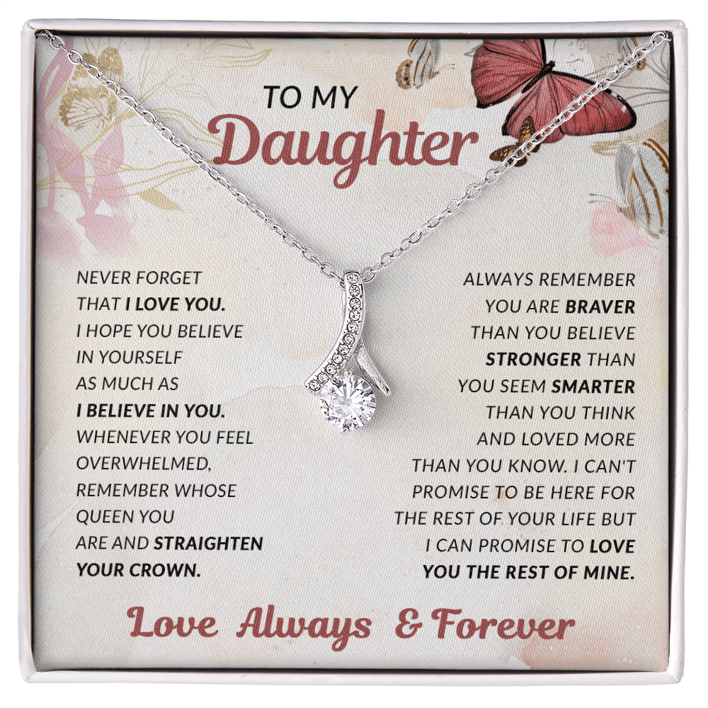 To My Daughter - Alluring Beauty Necklace