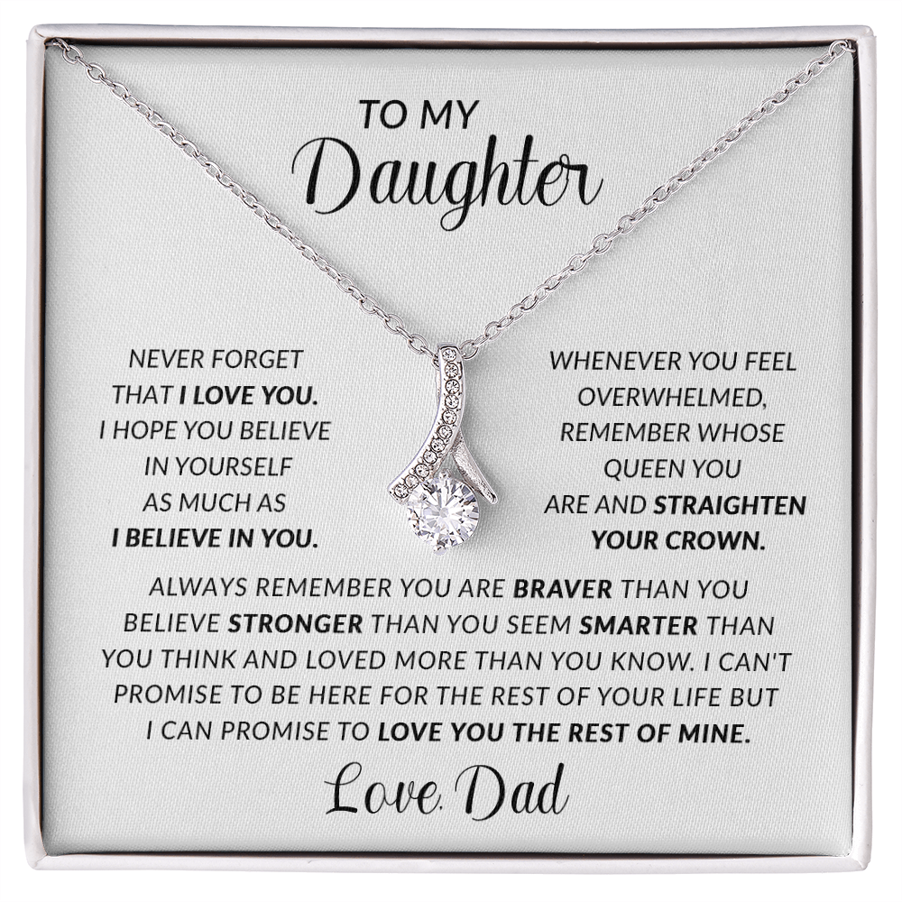 To My Daughter - Alluring Beauty Necklace