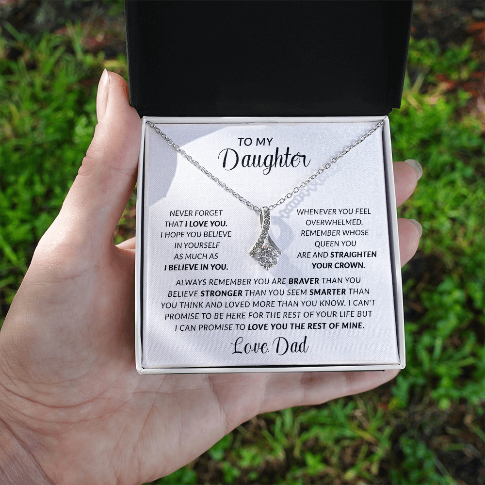 To My Daughter - Alluring Beauty Necklace