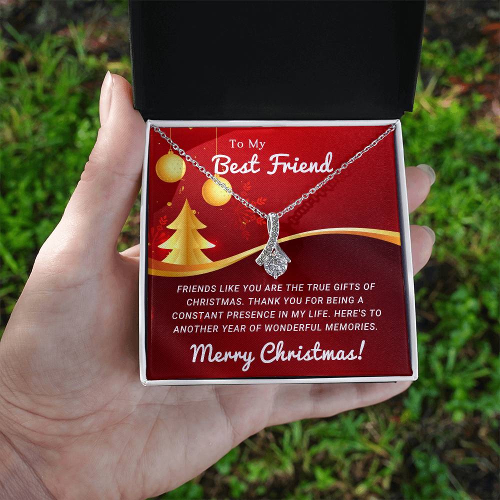 Best Friend - True-Gift - Christmas gift - Alluring Beauty Necklace