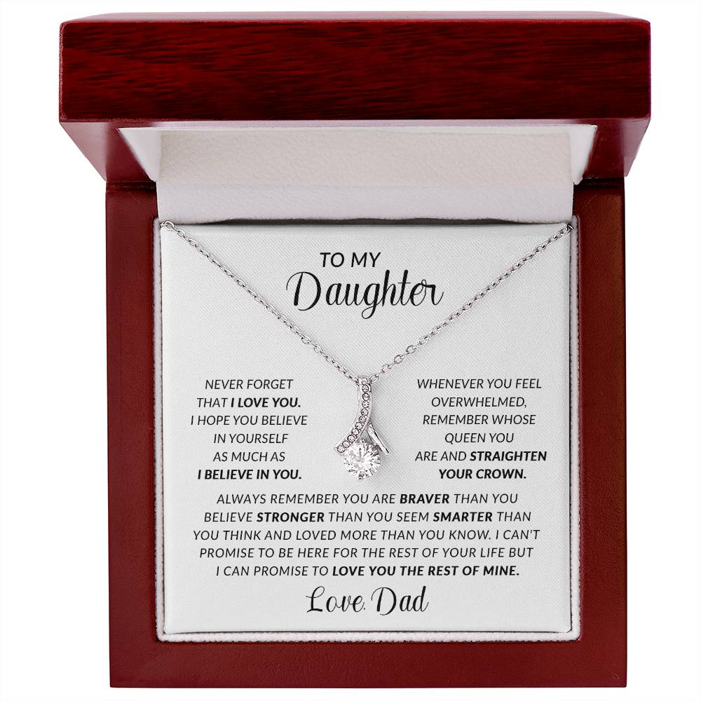 To My Daughter - Alluring Beauty Necklace