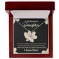 To My Wonderful Daughter - I Love You - Gift for Daughter - Alluring Beauty Necklace