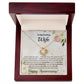 To My Darling Wife - Best Anniversary Gift - Love Knot Necklace
