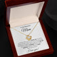 To My Mom - Love Knot Necklace
