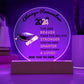 Perfect Graduation Gift - Congratulations - Acrylic Circle Plaque