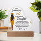 Perfect Graduation Gift - Congratulations - Acrylic Heart Plaque