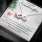Granddaughter - Greatest Gift - Christmas gift - Endless Love Necklace