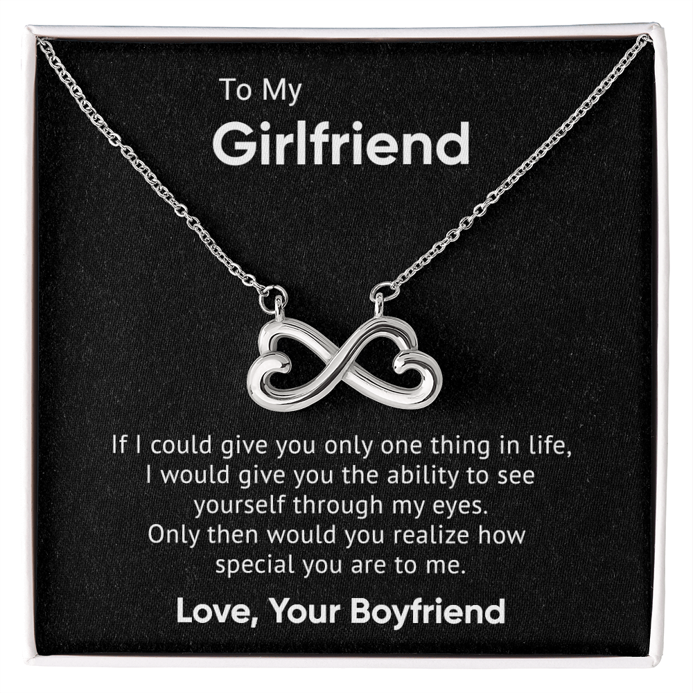 To My Girlfriend - Endless Love Necklace