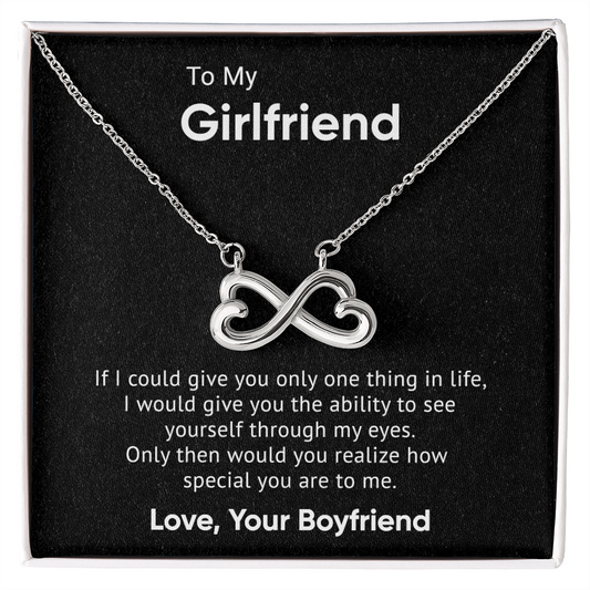 To My Girlfriend - Endless Love Necklace