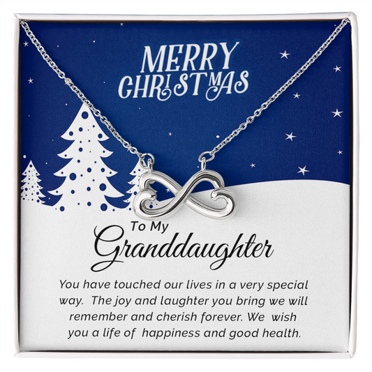 Granddaughter - Cherish - Christmas gift - Endless Love Necklace