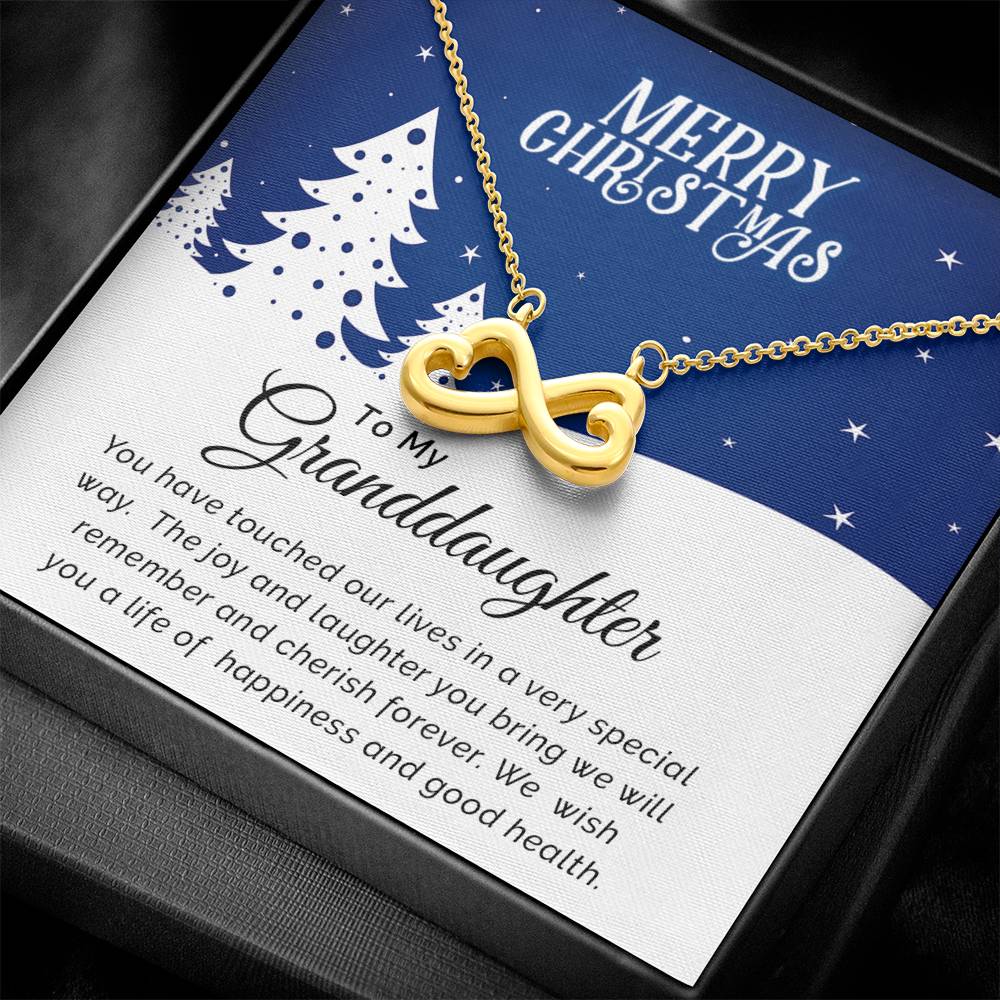 Granddaughter - Cherish - Christmas gift - Endless Love Necklace