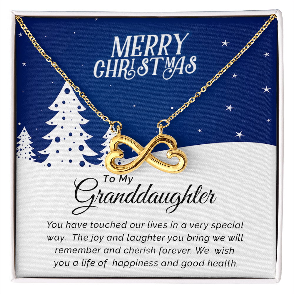 Granddaughter - Cherish - Christmas gift - Endless Love Necklace
