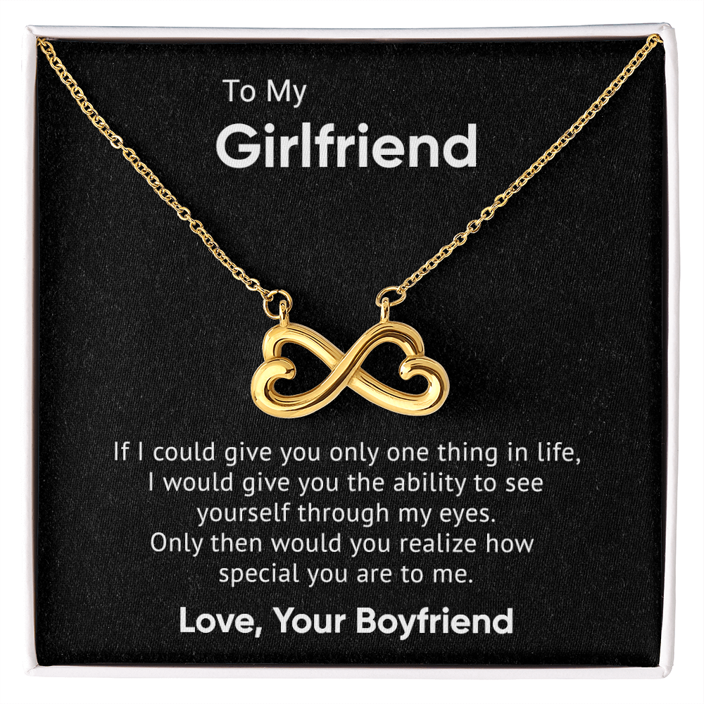To My Girlfriend - Endless Love Necklace