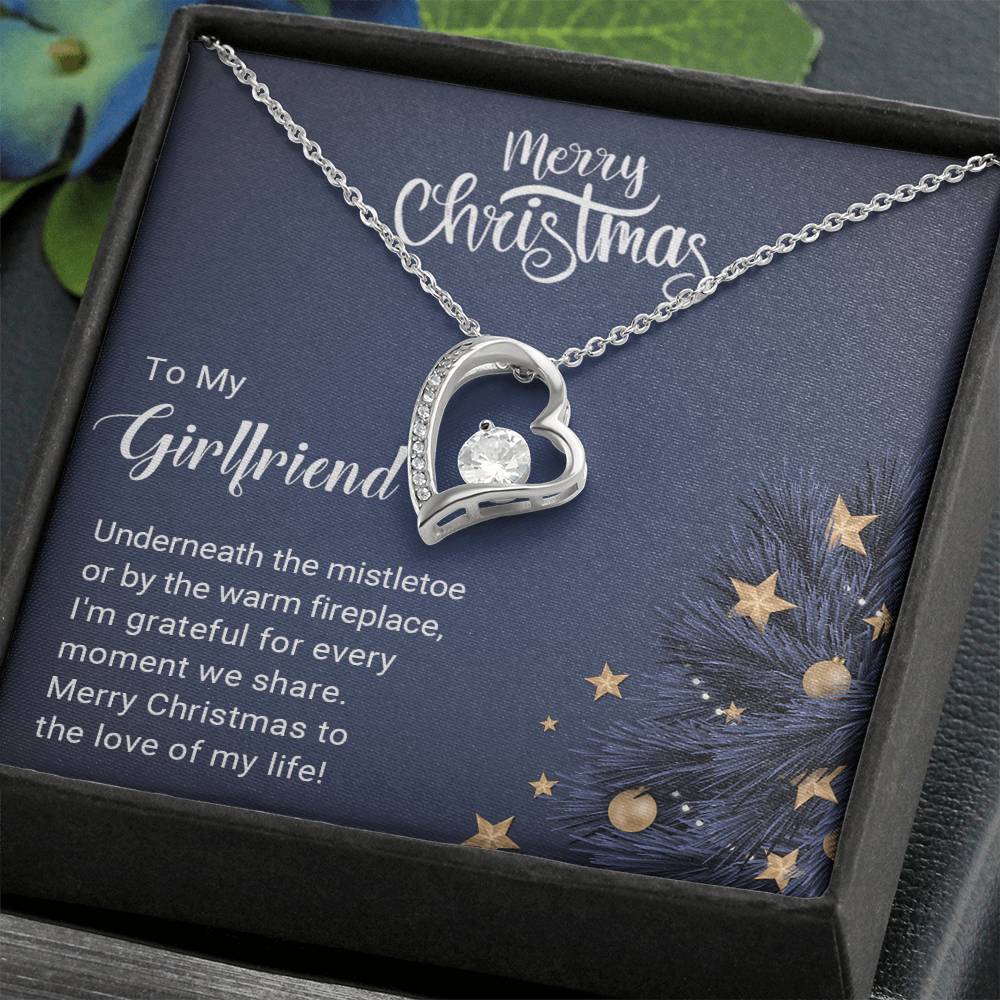 Girlfriend - Love Of My Life - Christmas Gift - Forever Love Necklace