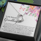 To My Granddaughter - Forever Love Necklace