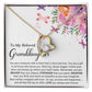 To My Granddaughter - Forever Love Necklace